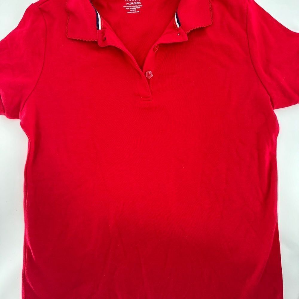 French Toast School Uniform Polo Shirts—-Girls XL